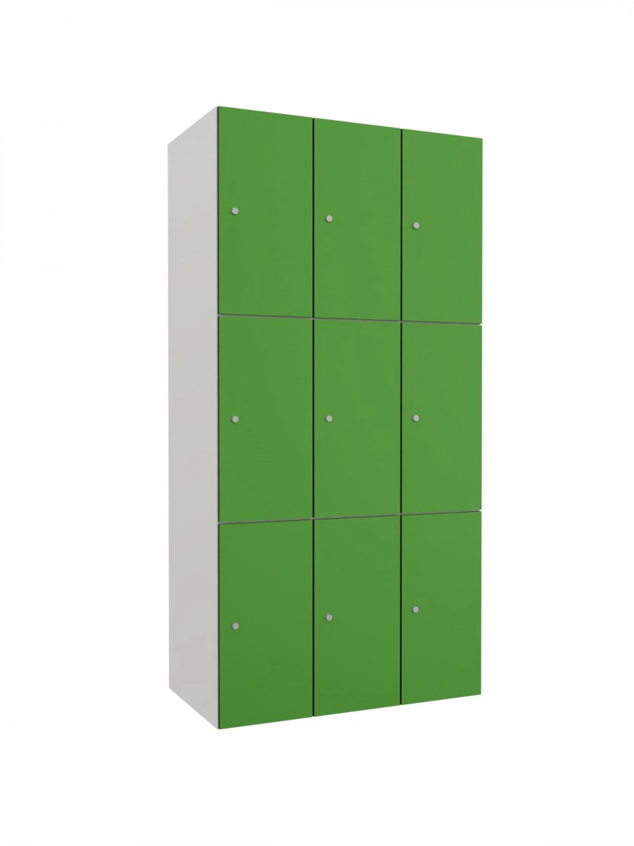 Modulaire metalen kast met HPL