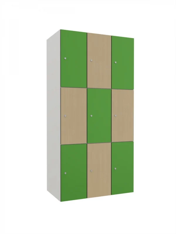 Modulaire metalen kast met HPL