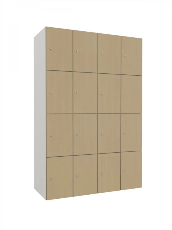 Modulaire metalen kast met HPL