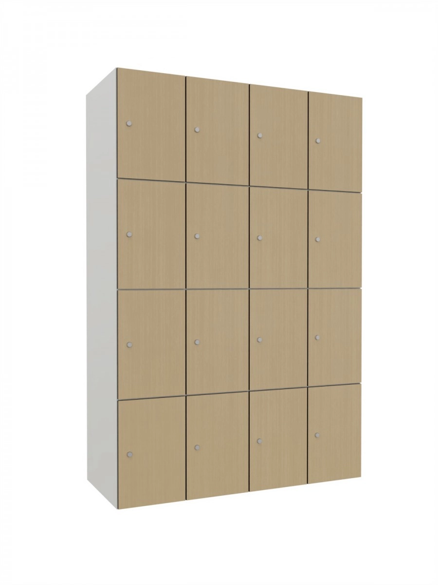Modulaire metalen kast met HPL
