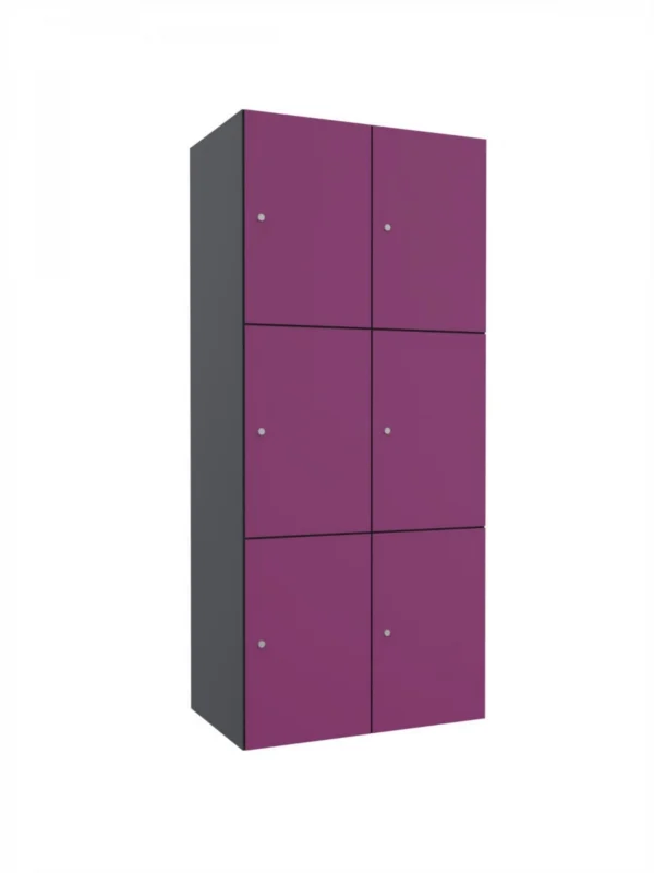 Modulaire metalen kast met HPL