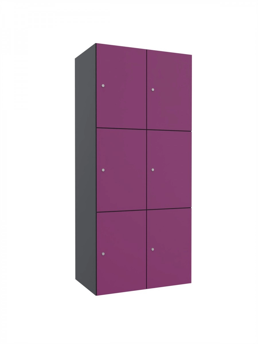 Modulaire metalen kast met HPL