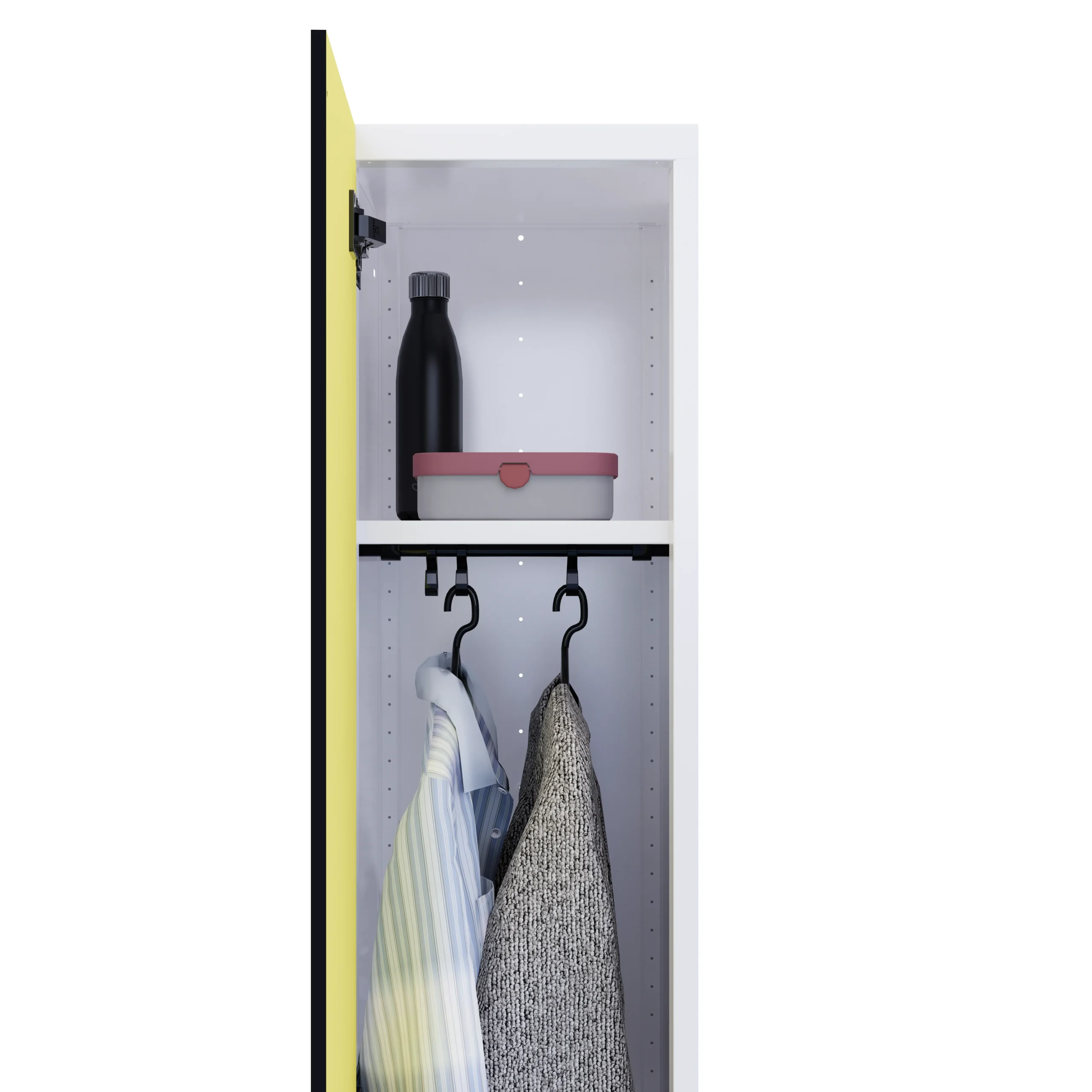 Metalen kast met HPL - Combo - Afbeelding 3