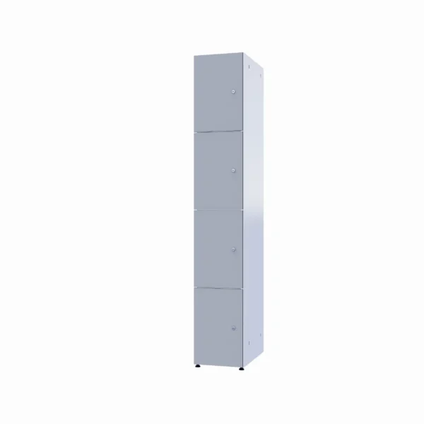 Modulaire metalen kast met HPL