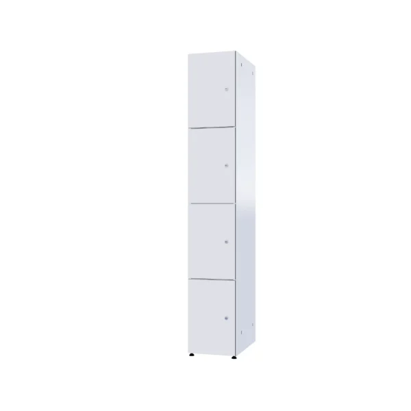 Modulaire metalen kast met HPL