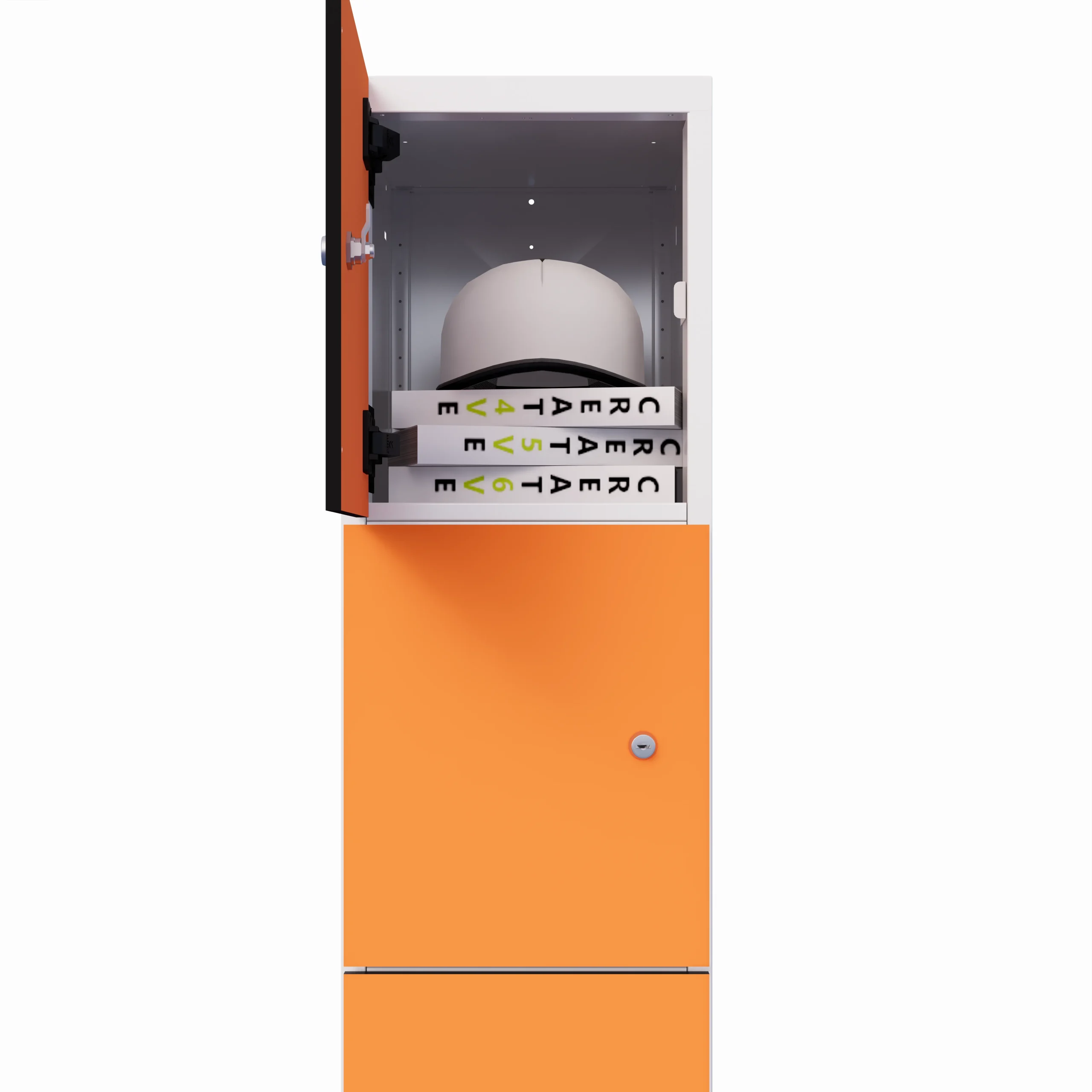 Metalen depositokast met HPL - Combo - Afbeelding 3