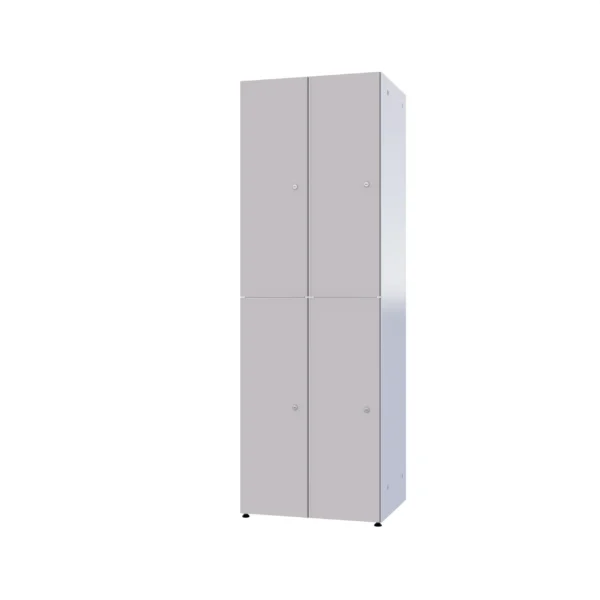 Modulaire metalen kast met HPL