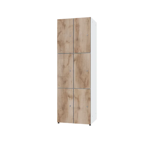 Modulaire metalen kast met HPL
