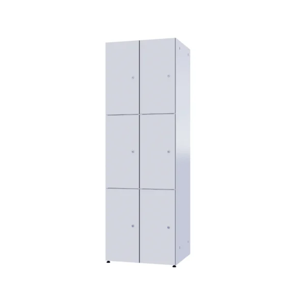Modulaire metalen kast met HPL