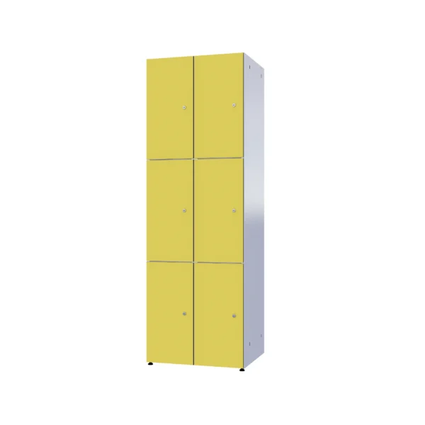 Modulaire metalen kast met HPL