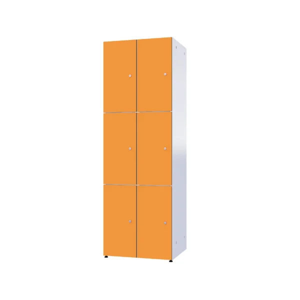 Modulaire metalen kast met HPL