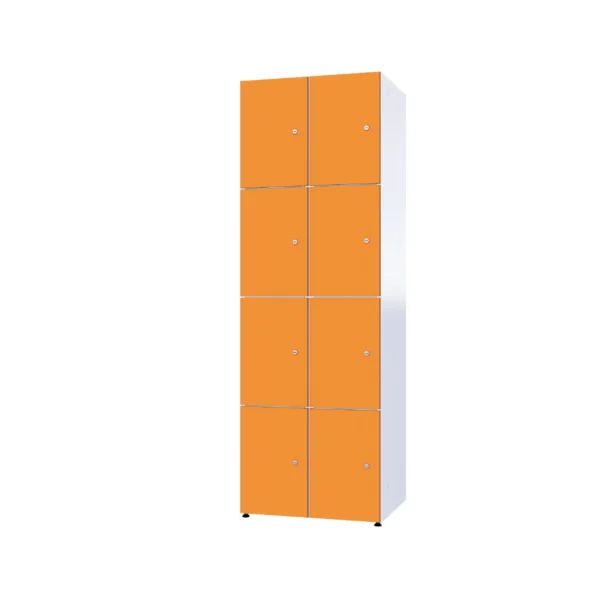 Modulaire metalen kast met HPL