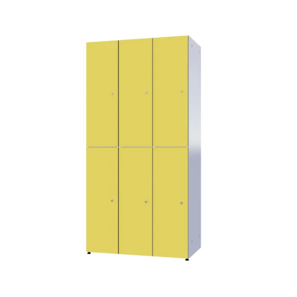 Modulaire metalen kast met HPL