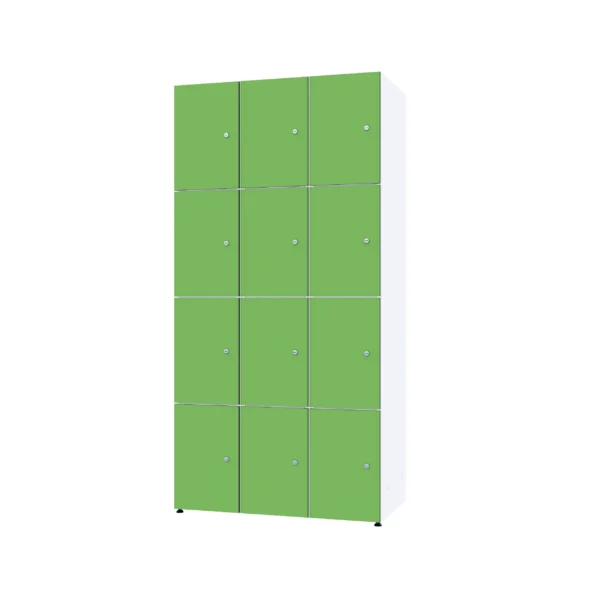 Modulaire metalen kast met HPL