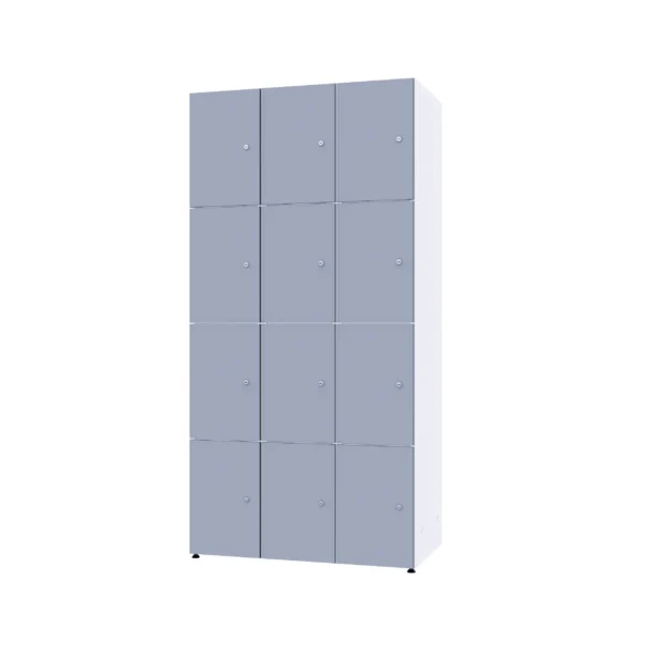 Modulaire metalen kast met HPL