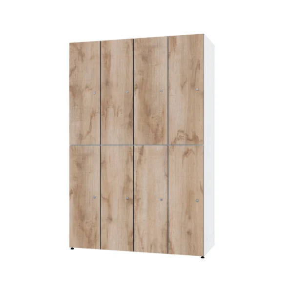 Modulaire metalen kast met HPL