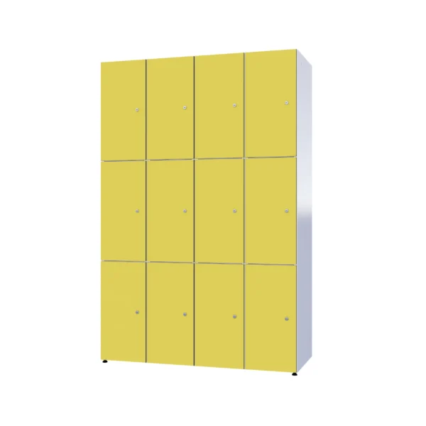 Modulaire metalen kast met HPL