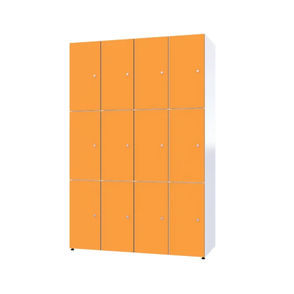 Modulaire metalen kast met HPL