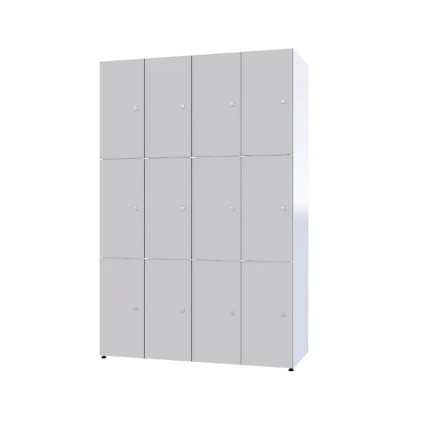 Modulaire metalen kast met HPL