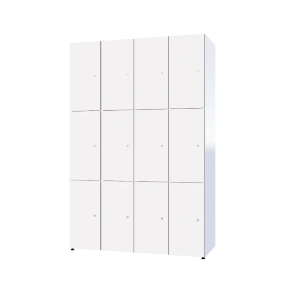 Modulaire metalen kast met HPL