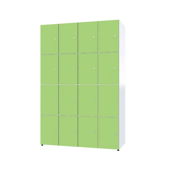 Modulaire metalen kast met HPL