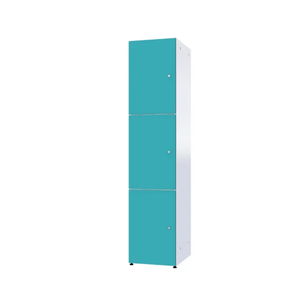 Modulaire metalen kast met HPL