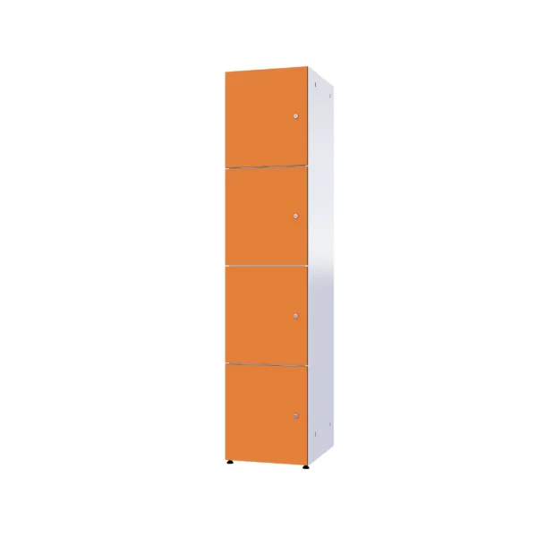 Modulaire metalen kast met HPL