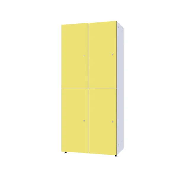Modulaire metalen kast met HPL