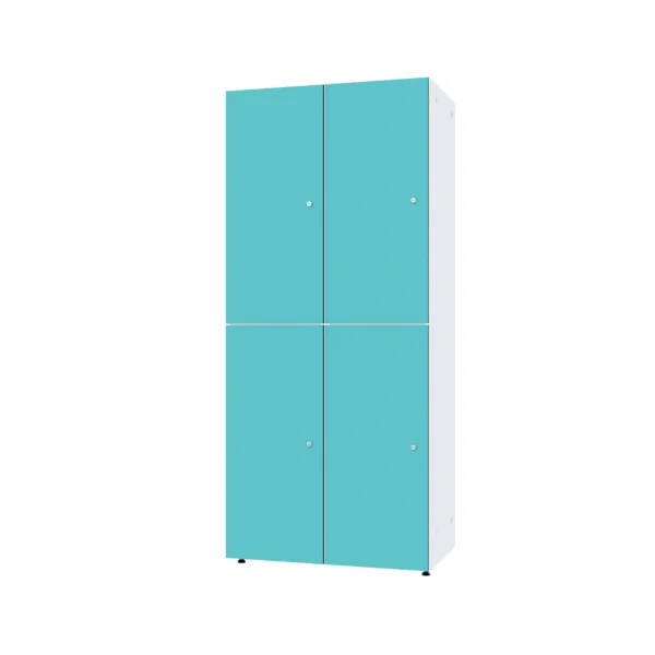 Modulaire metalen kast met HPL
