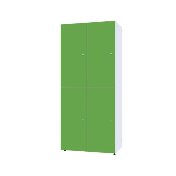 Modulaire metalen kast met HPL