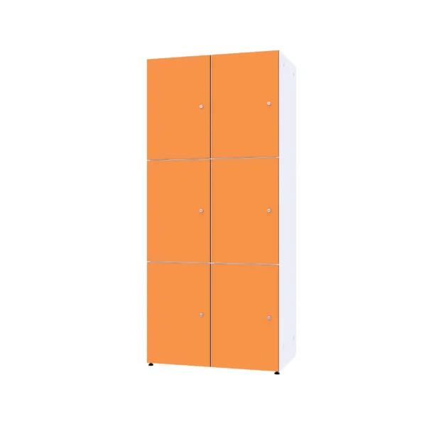 Modulaire metalen kast met HPL