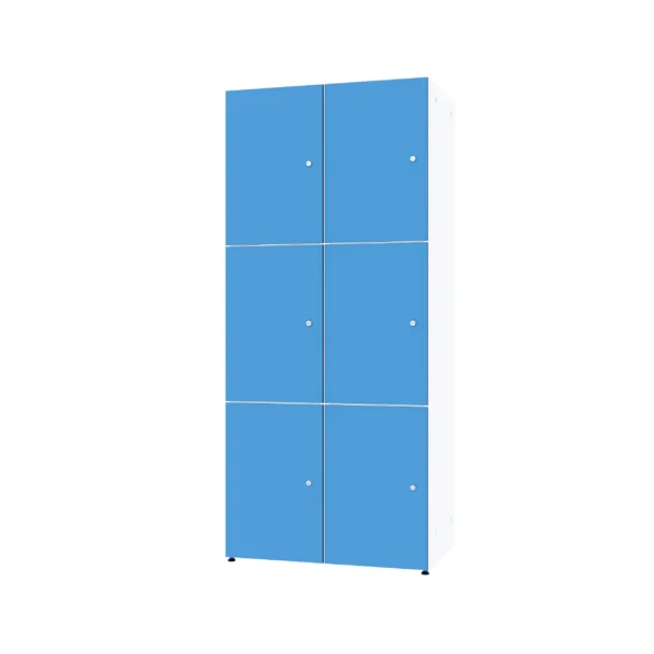 Modulaire metalen kast met HPL