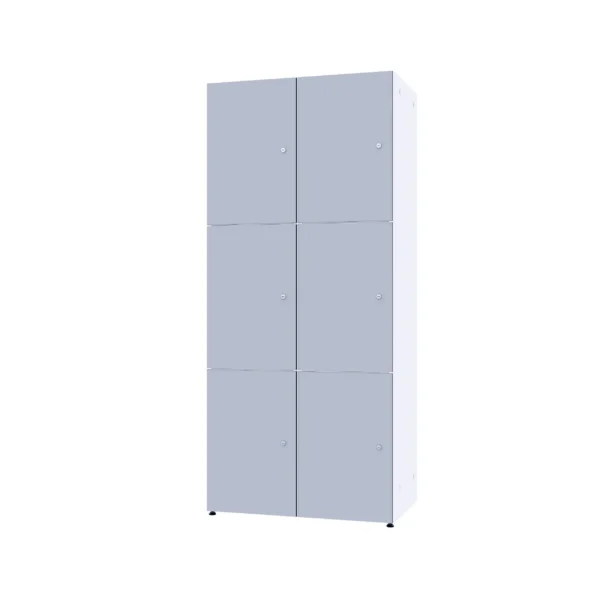 Modulaire metalen kast met HPL