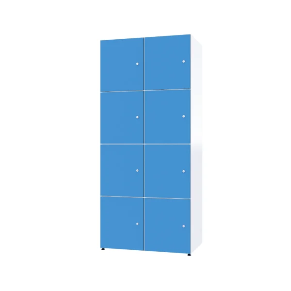 Modulaire metalen kast met HPL