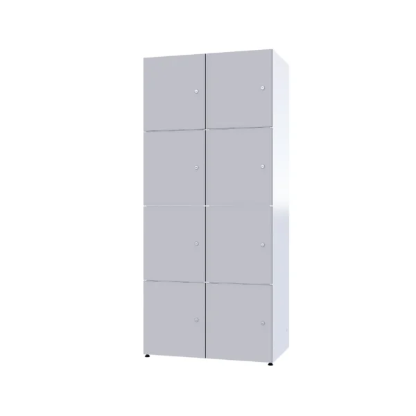 Modulaire metalen kast met HPL