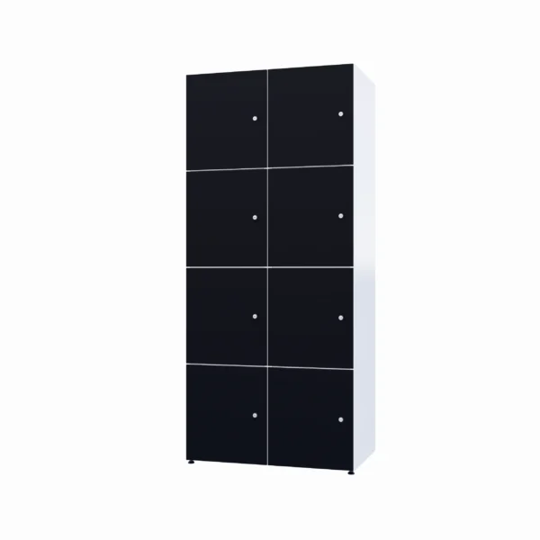 Modulaire metalen kast met HPL