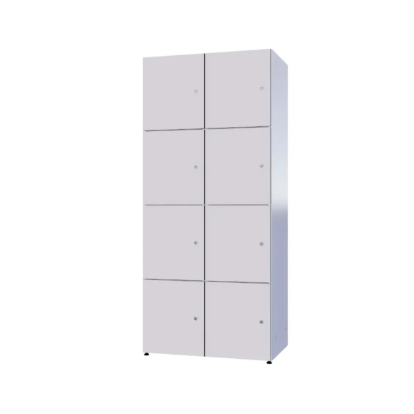 Modulaire metalen kast met HPL