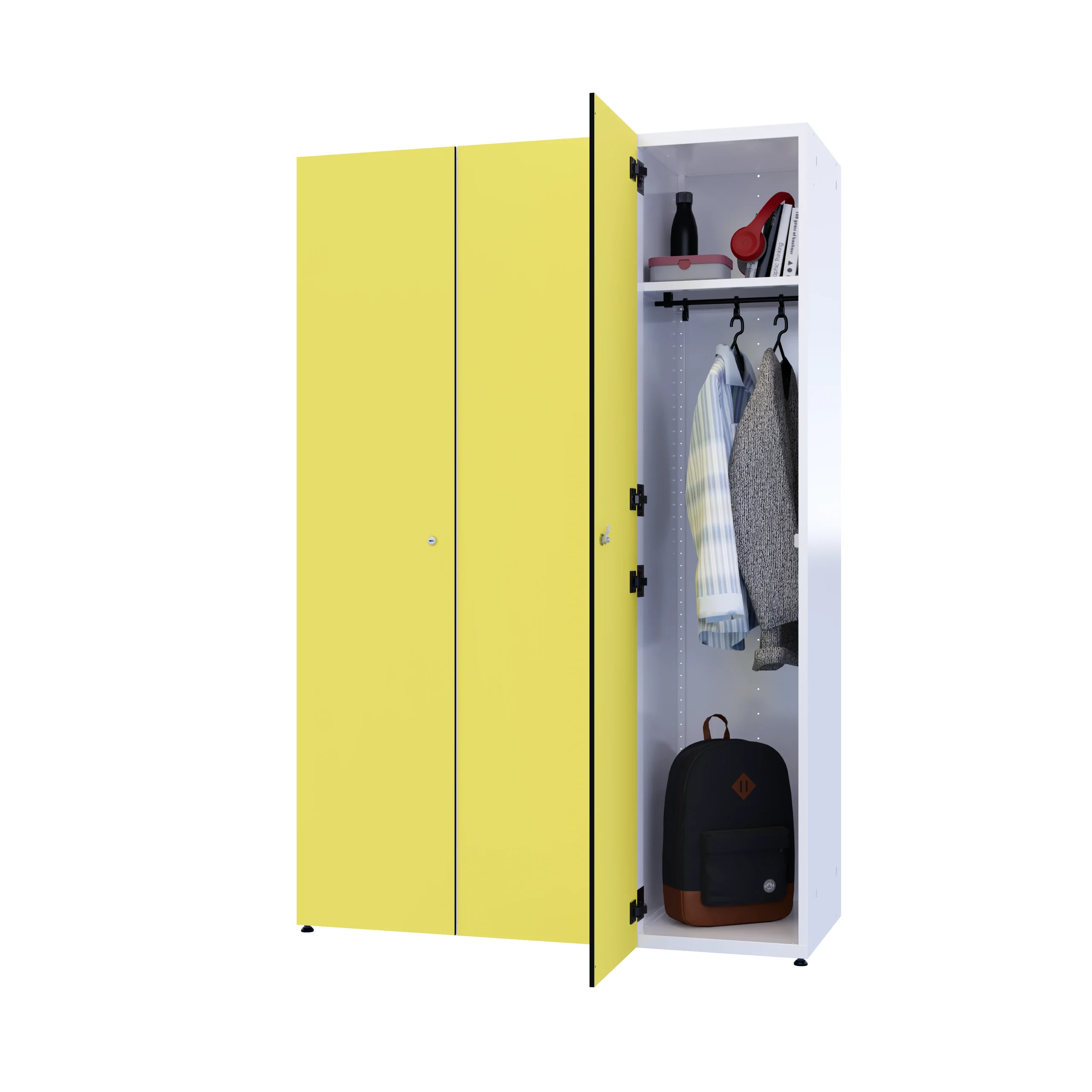 Metalen kast met HPL - Combo - Afbeelding 76