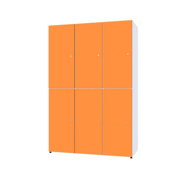 Modulaire metalen kast met HPL