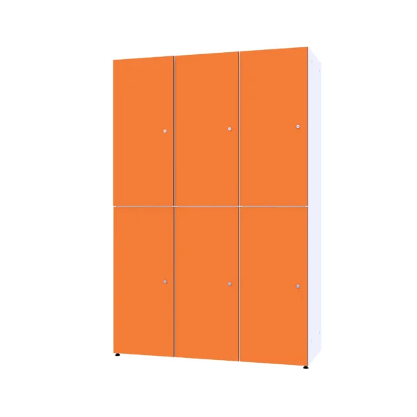 Modulaire metalen kast met HPL