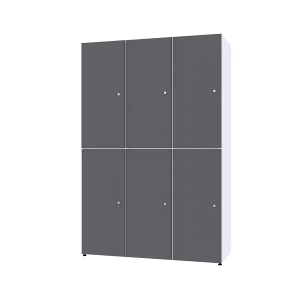 Modulaire metalen kast met HPL