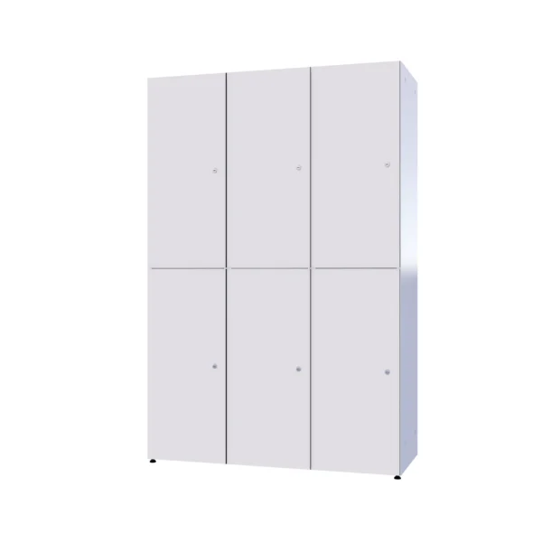 Modulaire metalen kast met HPL