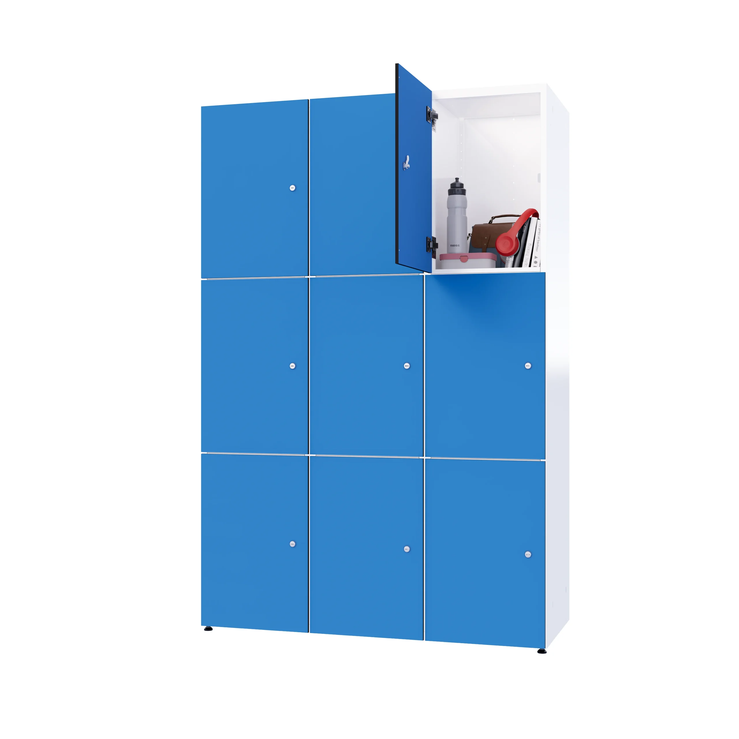 Modulaire metalen kast met HPL - Afbeelding 83