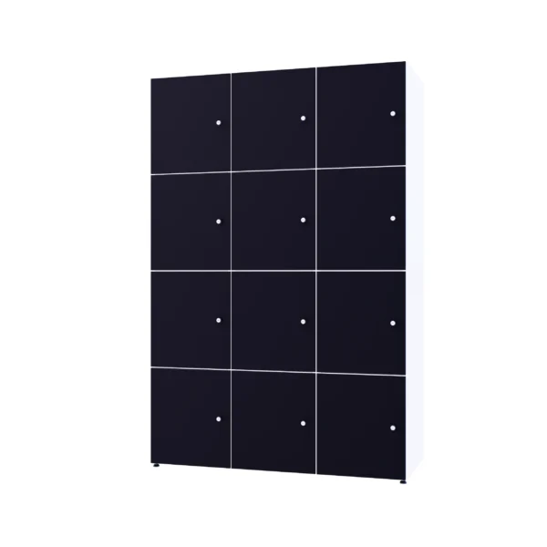 Modulaire metalen kast met HPL