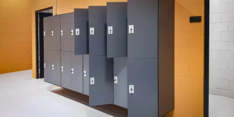 Lockerkasten voor klanten in supermarkten
