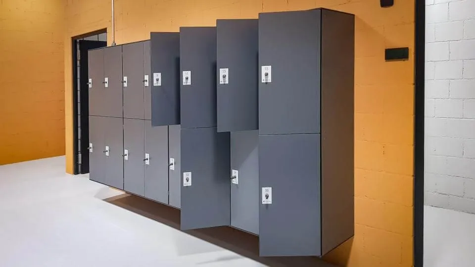 Lockerkasten voor klanten in supermarkten
